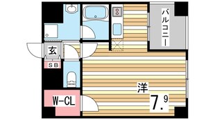 カノン甲南山手の物件間取画像